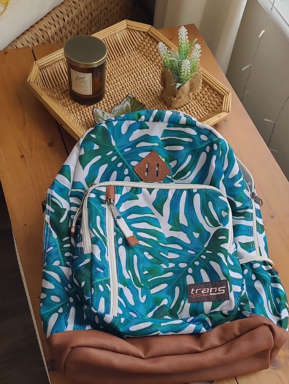 Tropical Full Size Jansport Backpack